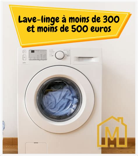 meilleur lave-linge pas cher